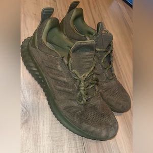 Adidas AlphaBounce CR Running Shoes, #CG4572, Base Green